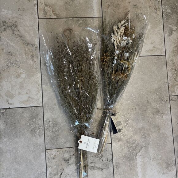 Hearth & Hand with Magnolia Preserved Flower & Grass Bundle 25” Tall (Set of 2) - Picture 3 of 5